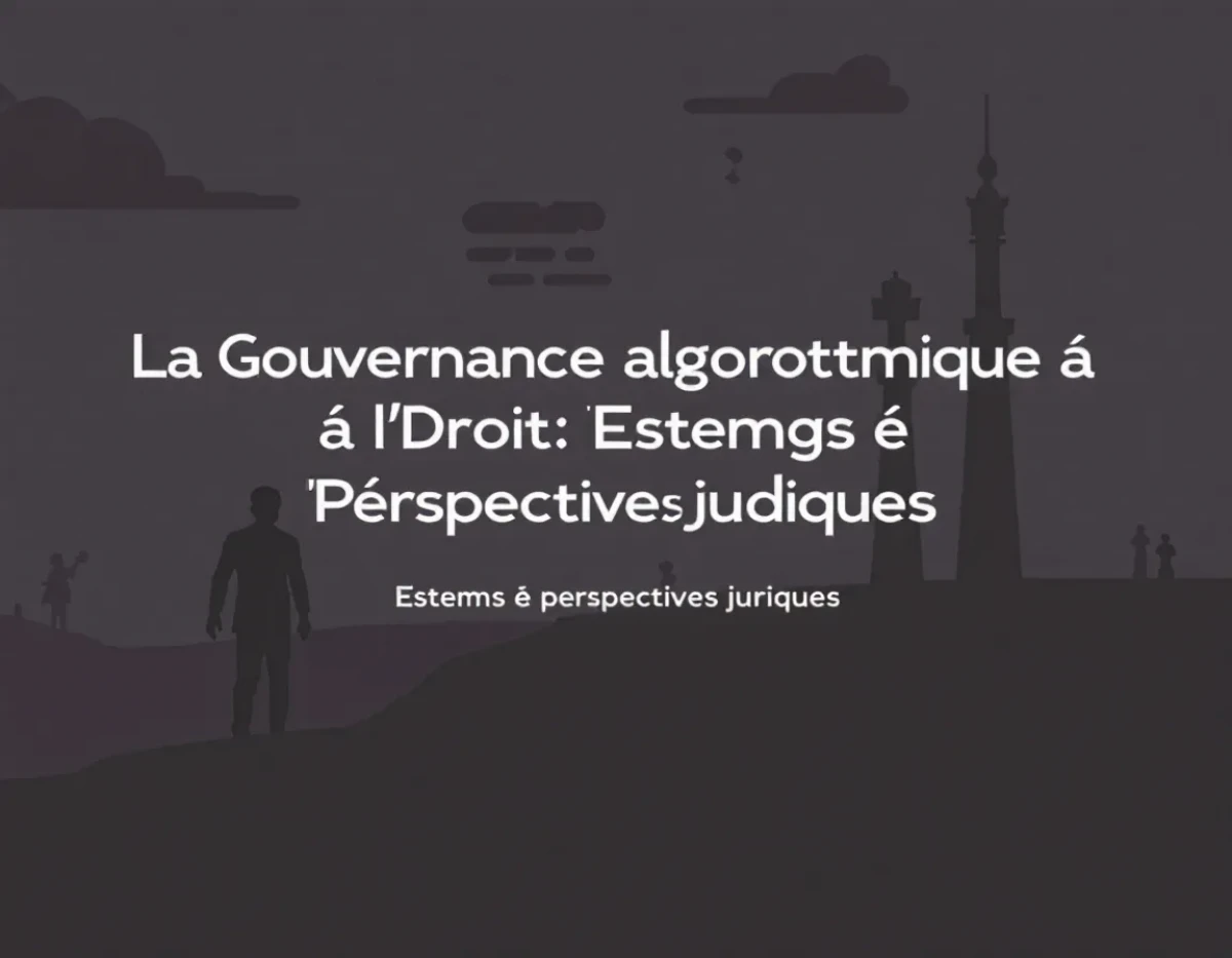La Gouvernance Algorithmique à l'Épreuve du Droit : Enjeux et Perspectives Juridiques