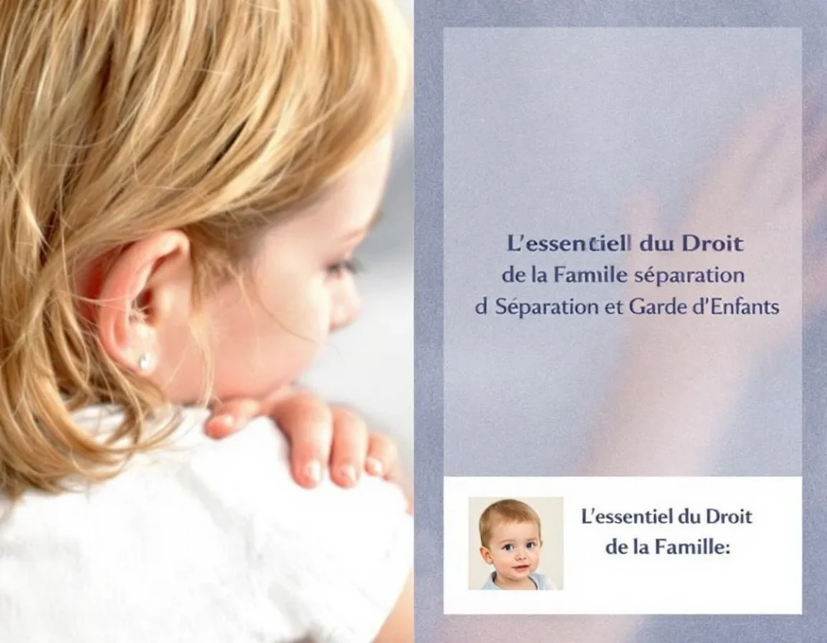 L'Essentiel du Droit de la Famille : Séparation et Garde d'Enfants