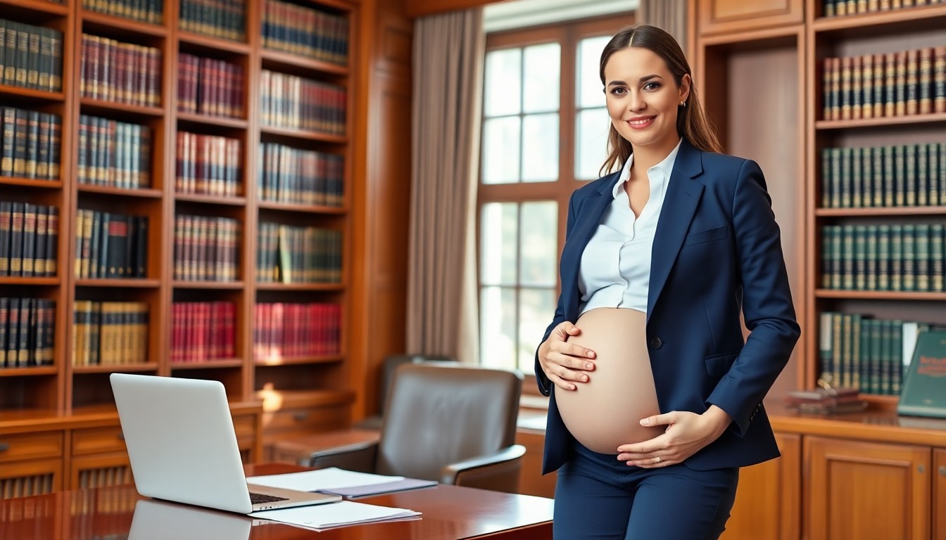 Avocate enceinte : oser s'affirmer en milieu professionnel